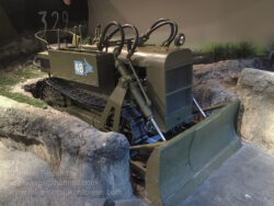 Clark CA-1 Bulldozer transported in a Horsa glider and used by Royal Engineers of the 1st Airlanding Brigade during Operation Market Garden. Photo: Julian Tennant