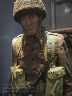 Paratrooper of the Polish 1st Independent Parachute Brigade. Photo: Julian Tennant