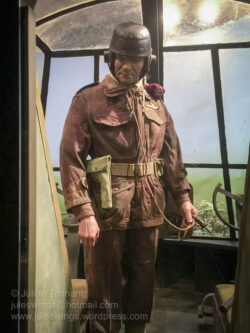 Glider pilot at the Airborne Experience diorama in the Airborne Museum Hartenstein. Photo: Julian Tennant Operation Market Garden: The Airborne Museum 'Hartenstein'