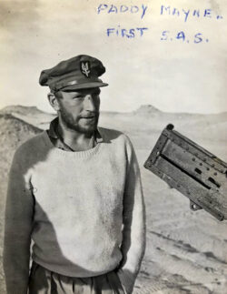 Blair ' Paddy' Mayne in the Western Desert. Photo: Fred Casey 1 SAS WW2 SAS Fred Casey 'L' Detachment Special Air Service Paddy Mayne