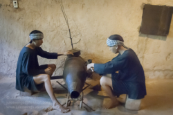 Located about 50km from Ho Chi Minh City, the tunnels at Ben Dinh are one of two such attractions (the other a little further down Provincial Road 15, at Ben Duoc) in the Cu Chi district. Entrance fee is 65000 Dong which includes a guided tour starting in a partially dug in classroom where the guide provides an overview of the tunnel system and its role in the conflict. From there you are shown various exhibits including booby trap and protection measures, command bunkers, hospitals and a munitions manufacturing workshop that recycled unexploded American ordnance. Some, such as the one demonstrating how the infamous ‘Ho Chi Minh sandals’ were made from old tyres allow the visitor to see how the items were made as well as buy the manufactured product. A 50m section of tunnel has been recreated for (larger ‘western’) visitors who wish to experience the feeling of crawling in the dark, dank confines a few meters below the surface. Scattered throughout the site are a handful of war artifacts including a knocked out M-41 tank, munitions and signposts indicating bomb craters, which may otherwise remain unnoticed amongst the rejuvenated undergrowth. At one end there is a café area and 25m shooting range where you can let loose with the usual assortment of M16’s, AK 47’s, M-60’s etc or add some more fake Zippo lighters, dog tags, beer can toys and ‘ho chi minh sandals’ to your collection. For more information go to www.cuchitunnel.org.vn