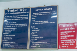 Located about 50km from Ho Chi Minh City, the tunnels at Ben Dinh are one of two such attractions (the other a little further down Provincial Road 15, at Ben Duoc) in the Cu Chi district. Entrance fee is 65000 Dong which includes a guided tour starting in a partially dug in classroom where the guide provides an overview of the tunnel system and its role in the conflict. From there you are shown various exhibits including booby trap and protection measures, command bunkers, hospitals and a munitions manufacturing workshop that recycled unexploded American ordnance. Some, such as the one demonstrating how the infamous ‘Ho Chi Minh sandals’ were made from old tyres allow the visitor to see how the items were made as well as buy the manufactured product. A 50m section of tunnel has been recreated for (larger ‘western’) visitors who wish to experience the feeling of crawling in the dark, dank confines a few meters below the surface. Scattered throughout the site are a handful of war artifacts including a knocked out M-41 tank, munitions and signposts indicating bomb craters, which may otherwise remain unnoticed amongst the rejuvenated undergrowth. At one end there is a café area and 25m shooting range where you can let loose with the usual assortment of M16’s, AK 47’s, M-60’s etc or add some more fake Zippo lighters, dog tags, beer can toys and ‘ho chi minh sandals’ to your collection. For more information go to www.cuchitunnel.org.vn