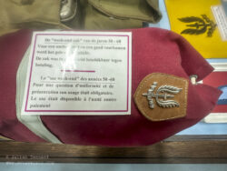 Weekend kit bag used in the 1950's and 60s'. It was sold to the troops and its use was mandatory to ensure uniformity.