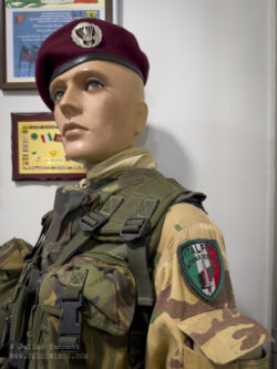 Italian paratrooper, Kabul, Afghanistan 2002.
