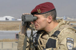 Belgian para in Afghanistan