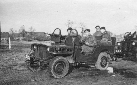 Recce jeep circa 1948