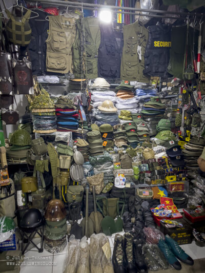 Dan Sinh War Surplus Market. March 2026.
Photo: Julian Tennant Dan Sinh War Surplus Market