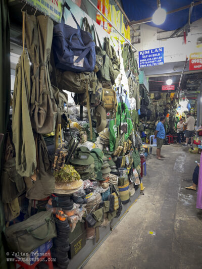 Dan Sinh War Surplus Market. March 2026.
Photo: Julian Tennant Dan Sinh War Surplus Market