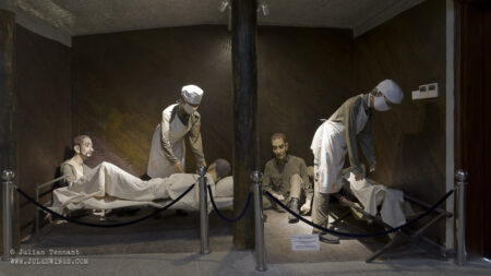 Major Grauwin's medical post. Photo: Julian Tennant Dien Bien Phu Victory Museum